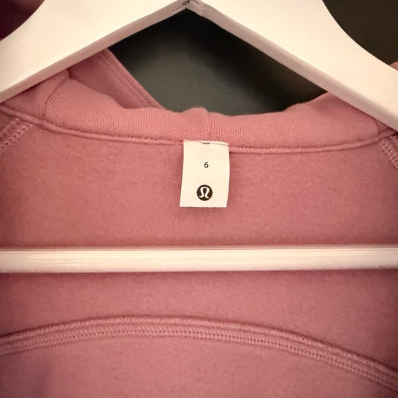 Lululemon Scuba Full Zip Hoodie Sweatshirt 6 Purple Pink Maive - Picture 3 of 7